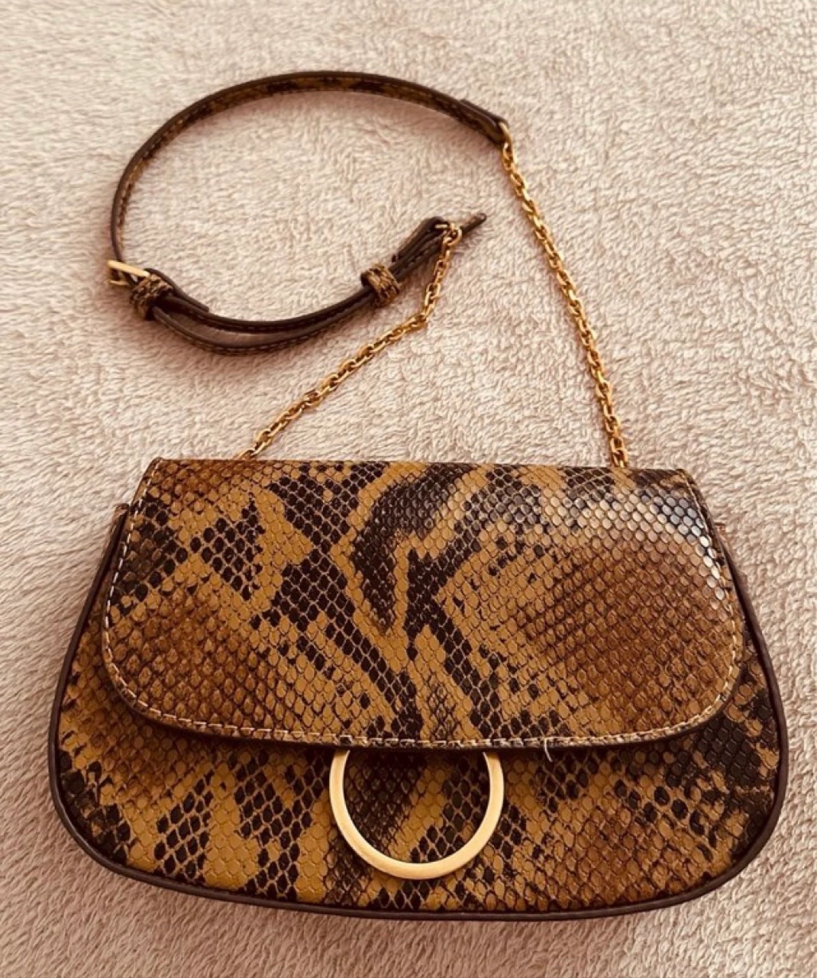 Snake Print Bag🤎✨🤎 – photo 2